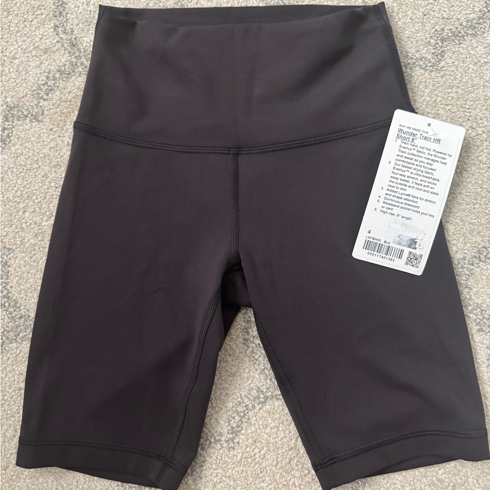 Lululemon Wunder Train HR Short 8” Black